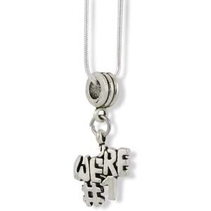 We're #1 Charm Snake Chain Necklace